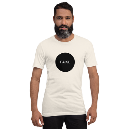 FALSE T-Shirt - Political Protest Tee, Speak Truth to Power, Anti-Disinformation Shirt, Resist Misinformation, Bold Activist Streetwear