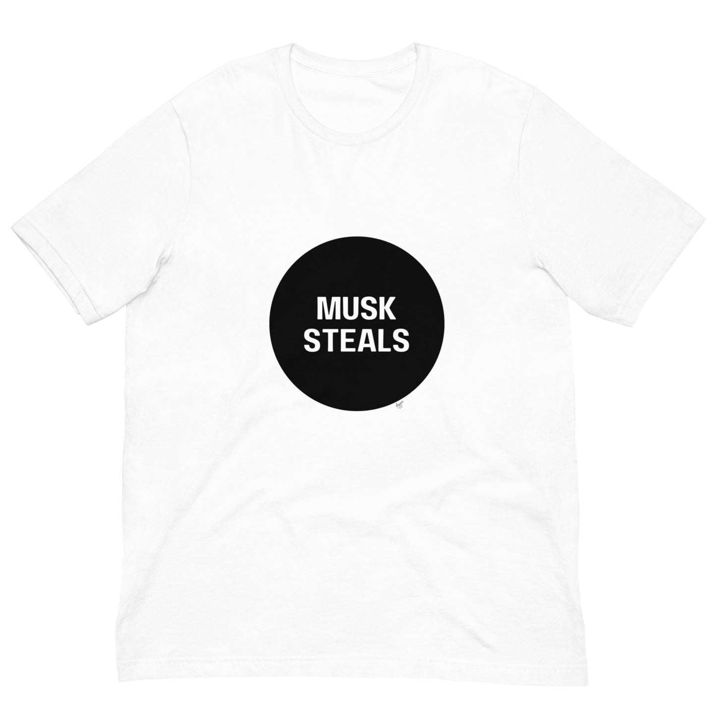 Musk Steals T-Shirt - Anti-Oligarchy Protest Tee, Pro-Democracy Activism Shirt, Resist Billionaires, Political Statement Streetwear