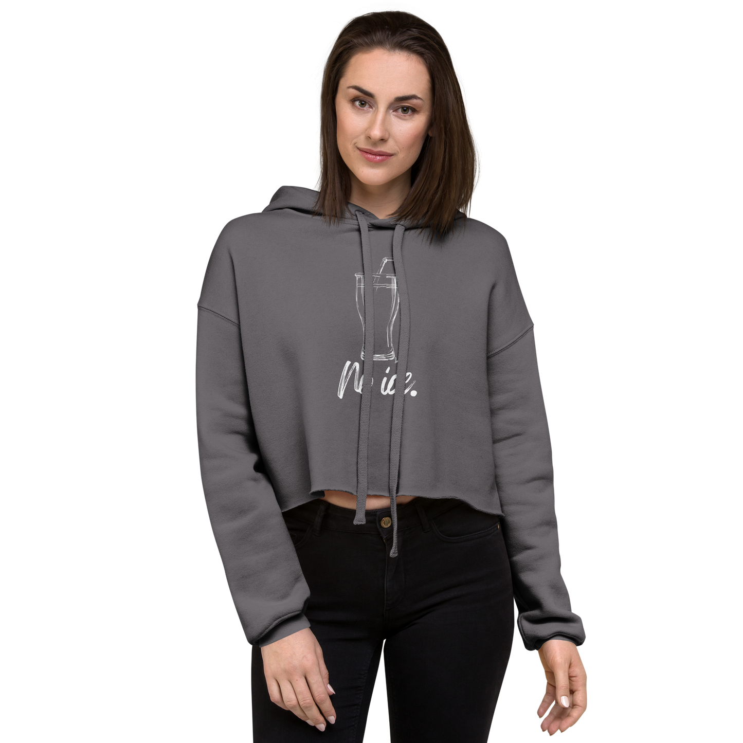 No ICE Crop Hoodie- Anti-ICE Statement Crop| Immigration Reform & Human Rights Tee | Social Justice Activist